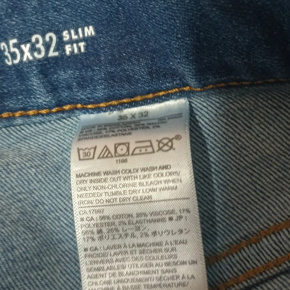 Banana Republic Men's Slim Fit Blue Jeans